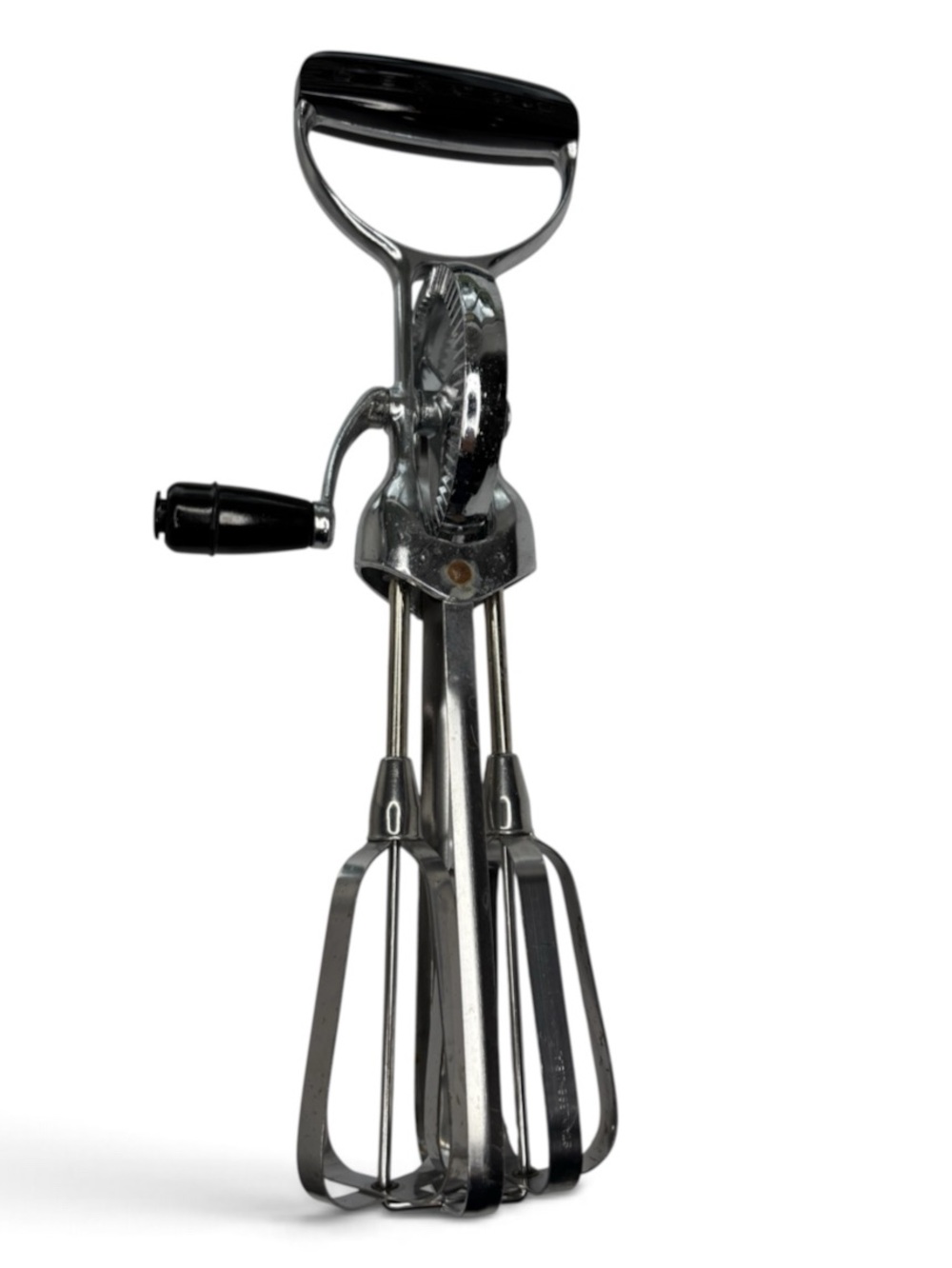 Vintage OEKCOO Manual Hand
Mixer Egg Beater Stainless Steel Made in the USA 80's